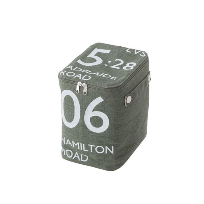 『125』『あす楽』ストレージボックス(ハーフ) グリーン W18×D26×H23 az-fkg-259gr 1枚目の画像 
