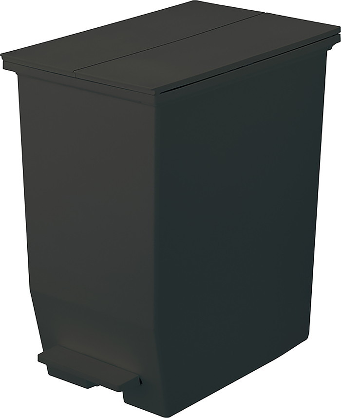 SOLOW ゴミ箱 ごみ箱 ダストボックス ペダル オープン ツイン 45L ブラック W27×D42.5×H48 RISU リス az-rsd-78bk ゴミ箱 送料無料 北