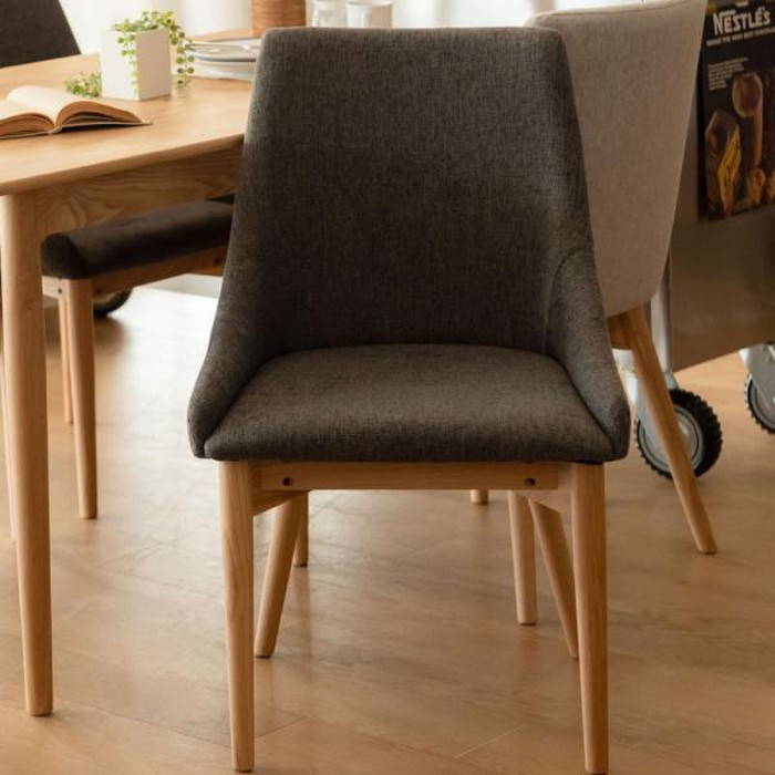 [サイズ]W53×D57×H85×SH45(cm)[カラー]ブルー ブラウン グレー[素材]天然木(アッシュ) ウレタン塗装 ポリエステル[スペック]組立式商品重量：約7（kg）耐荷重：80kg付属工