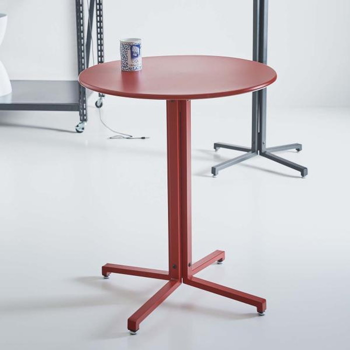 [サイズ]W60×D60×H73(cm)[カラー]ブラック グレー レッド[素材]スチール(粉体塗装)[スペック]組立式商品重量：約8（kg）耐荷重：15kg付属工具：六角レンチ必要工具：組立人数：1