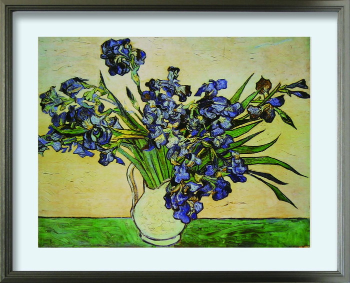 ȯ٥ե󥻥 ե å Vincent van Gogh Iris-Strauss 1890 L SV 530x430x25mm ZFA-62358 bic-10116697s1 1ܤβ 