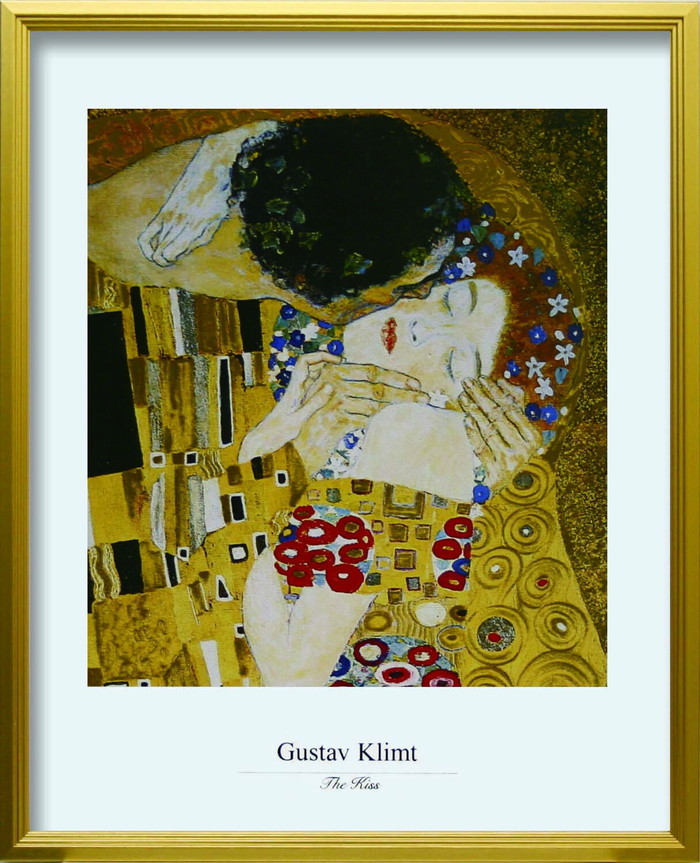 ȯ٥  Gustav Klimt The Kiss L GD 430x530x25mm ZFA-62361 bic-10116700s1 1ܤβ 