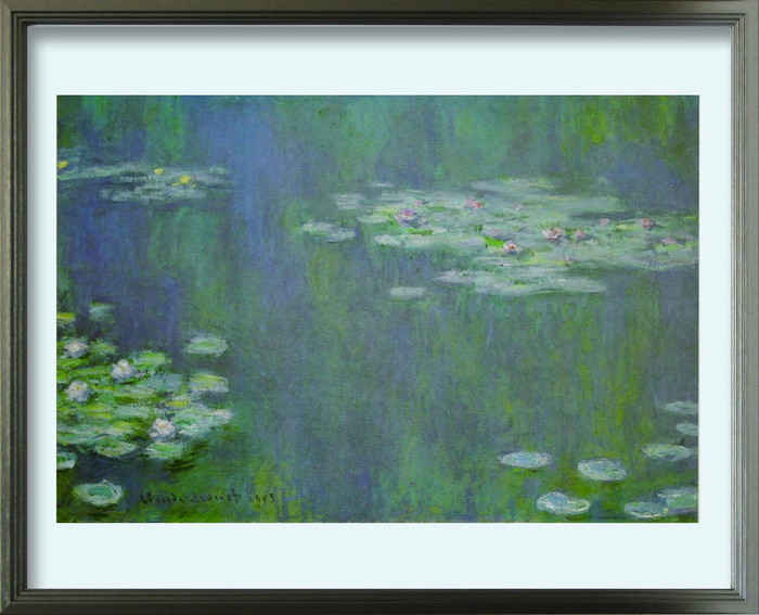 ȯ٥  Claude Monet Nymphaeas L SV 530x430x25mm ZFA-62364 bic-10116703s1 1ܤβ 