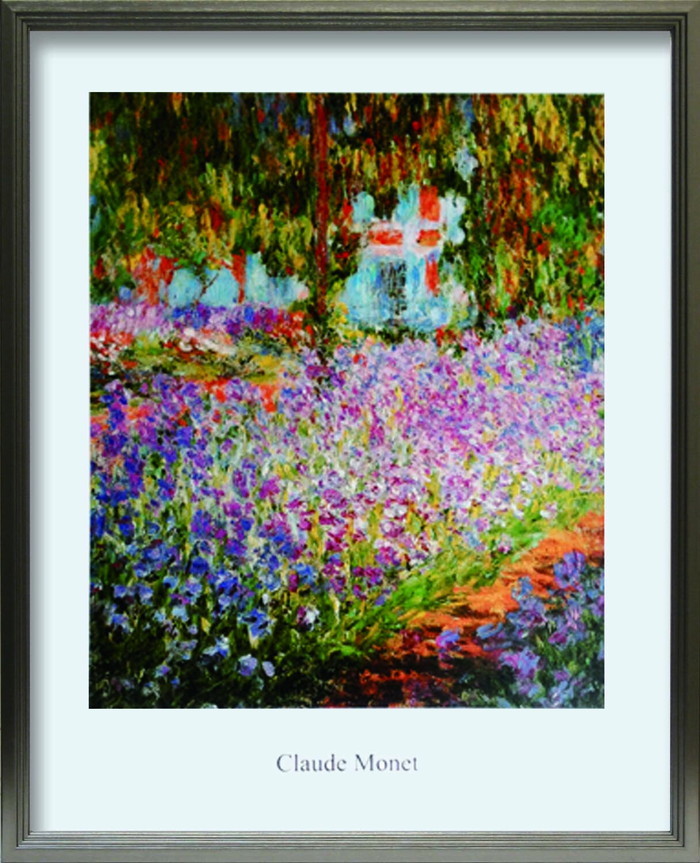 ȯ٥  Claude Monet The Monet's garden at Giverny L SV 430x530x25mm ZFA-62367 bic-10116706s1 1ܤβ 