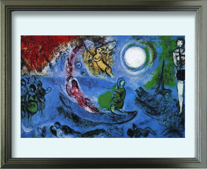 マルク シャガール Marc Chagall II concerto 1957 S SV 330x270x25mm 