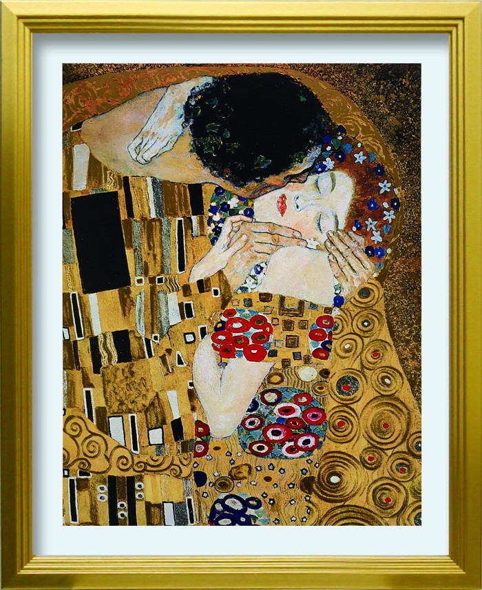 ȯ٥  Gustav Klimt The kiss S GD 270x330x25mm ZFA-62341 bic-10116893s1 1ܤβ 