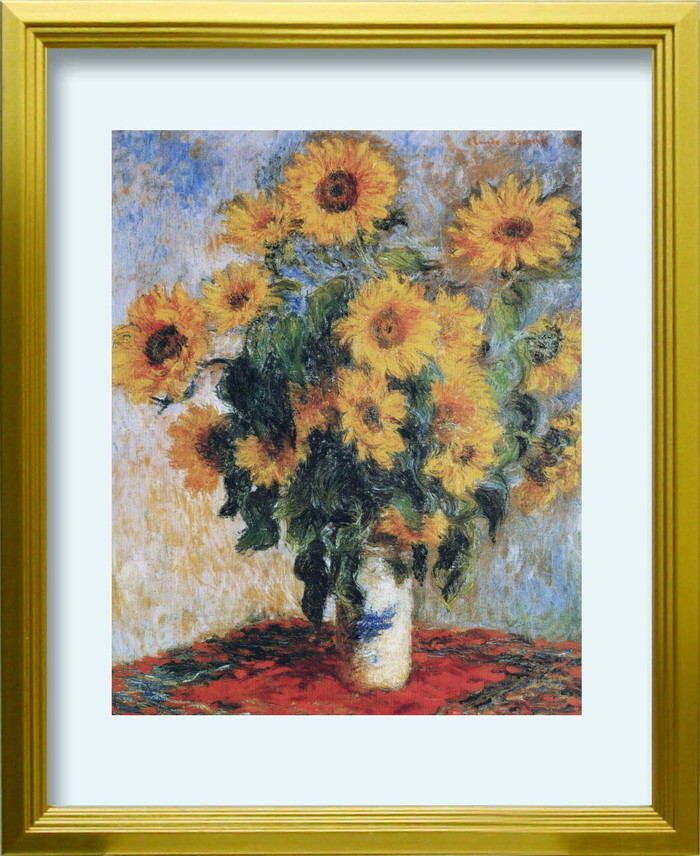 ȯ٥  Claude Monet Tournesols S GD 270x330x25mm ZFA-62347 bic-10116899s1 1ܤβ 