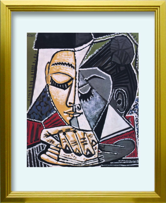 ȯ٥ѥ֥ԥ Pablo Picasso Tete d'une femme lisant S GD 270x330x25mm ZFA-62354 bic-10116906s1 1ܤβ 