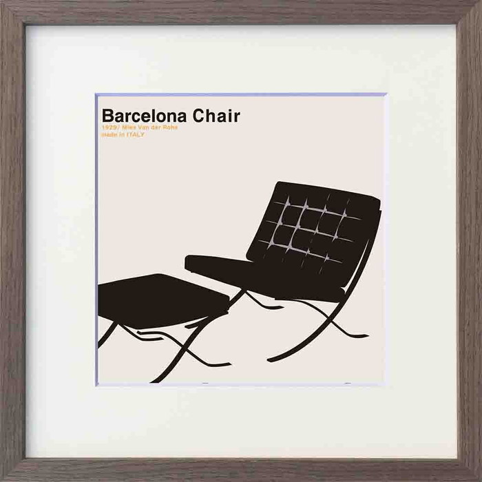 ȯ٤䤹 Ȥ Toshiaki Yasukawa Barcelona Chair 325x325x32mm ITY-62305 bic-10172886s1 1ܤβ 