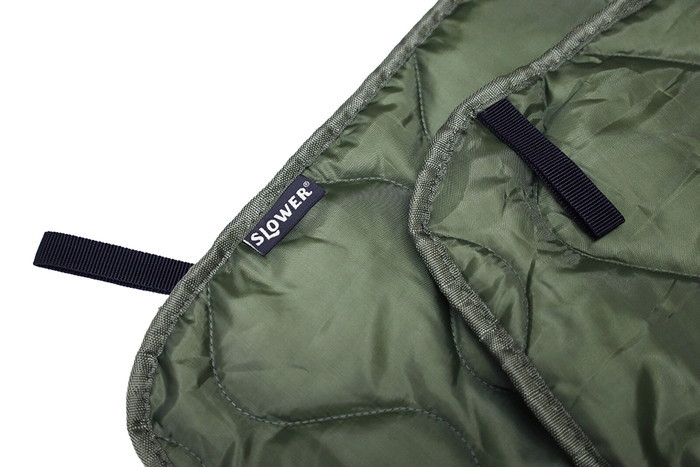 ȯ٥ȥɥ ֥󥱥å PADDED BLANKET Emma OLIVE 2030x1370x5mm SLW-316 bic-10401804s1 3ܤβ 