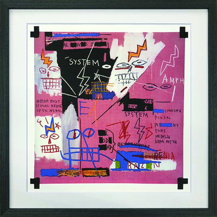 ȯ٥ ߥ Х Jean-Michel Basquiat Six Fifty 1982 425x425x32mm IJB-62486 bic-10831820s1 1ܤβ 