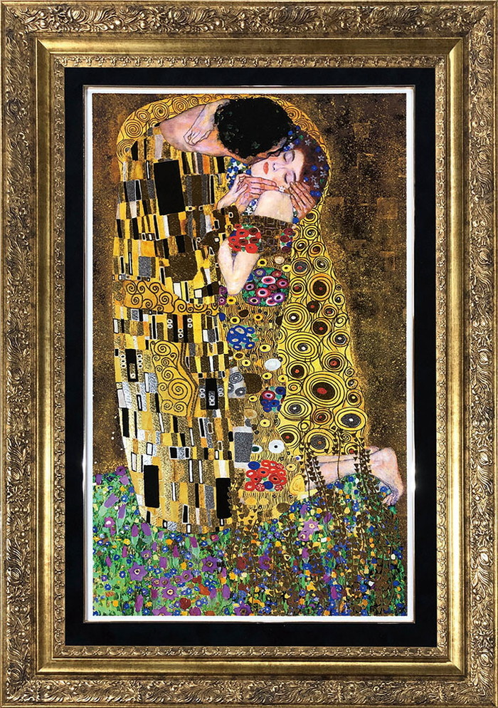 ȯ٥  Gustav Klimt The Kiss 575x818x30mm GGK-62471 bic-10859782s1 3ܤβ 