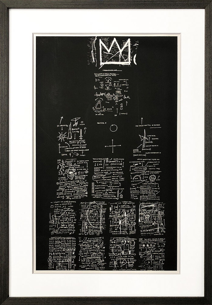 ȯ٥Х Jean-Michel Basquiat Tuxedo 1982-3 440x645x32mm 440x645x32mm IJB-62492   ե졼 bic-11112300s1 1ܤβ 