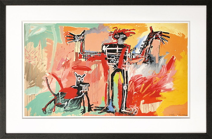 ȯ٥Х Jean-Michel Basquiat Boy and Dog in a Johnnypump 1982 645x425x32mm 645x425x32mm IJB-62493   ե졼 bic-11112301s1 1ܤβ 