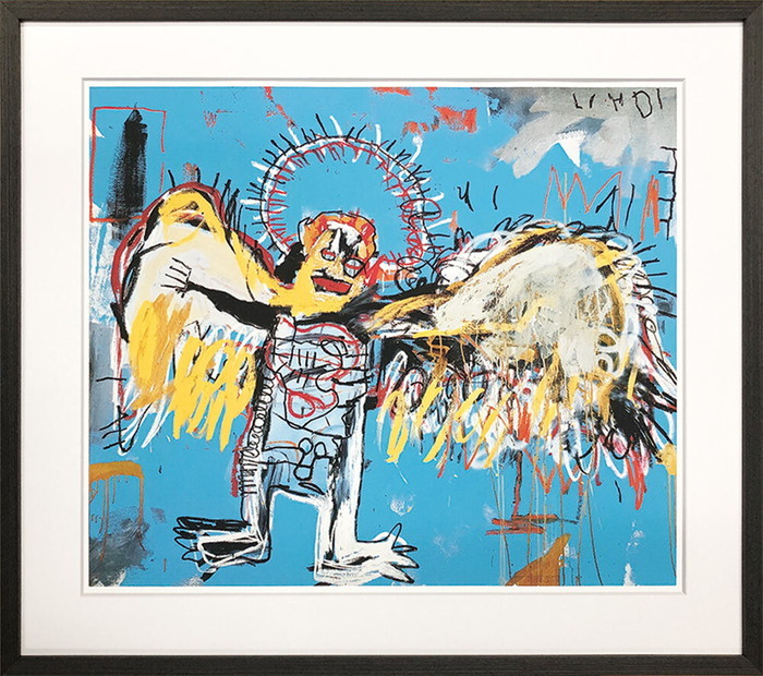 ȯ٥Х Jean-Michel Basquiat Untitled Fallen Angel 1981 645x570x32mm 645x570x32mm IJB-62495   ե졼 bic-11112303s1 1ܤβ 