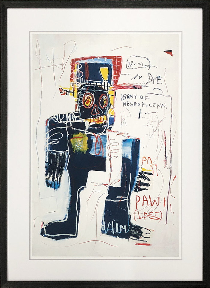 ȯ٥Х Jean-Michel Basquiat Irony of Negro Policeman 475x645x32mm 475x645x32mm IJB-62497   ե졼 bic-11112305s1 1ܤβ 