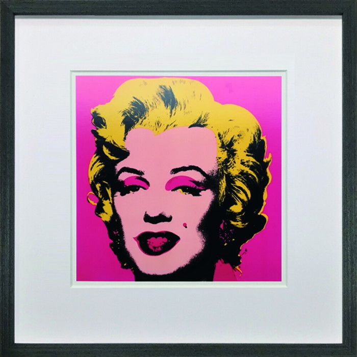 ȯ٥ǥۥ Andy Warhol Marilyn Monroe 1967  hot pink  425x425x32mm 425x425x32mm IAW-62501 bic-11112347s1 1ܤβ 