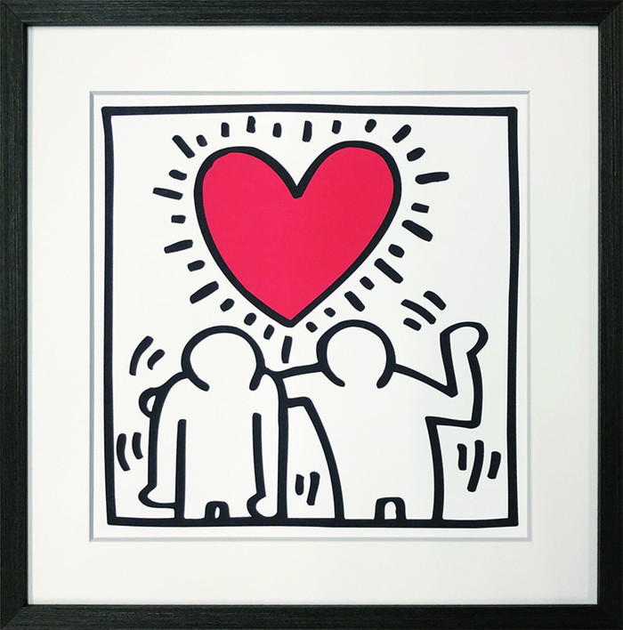 ȯ٥إ Keith Haring Untitled  be mine  1987 425x425x32mm 425x425x32mm IKH-62512 bic-11131368s1 1ܤβ 