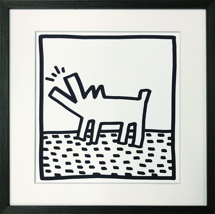 ȯ٥إ Keith Haring Untitled  barking dog  425x425x32mm 425x425x32mm IKH-62516 bic-11131372s1 1ܤβ 