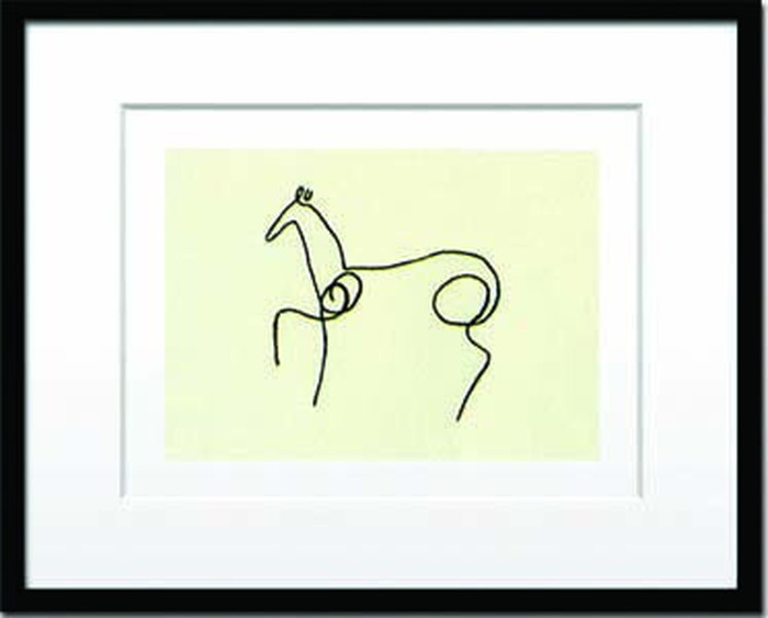 ȯ٥ȥե졼 ѥ֥ԥ Le cheval Silkscreen 630x530x30mm IPP-14394 bic-6942264s1 1ܤβ 