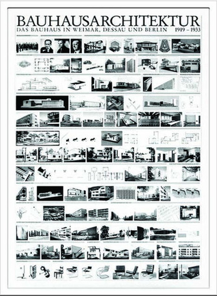 ȯ٥ȥե졼 Хϥ Bauhaus Architektur 1919-1933 530x730x30mm IBH-70041 bic-6942298s1 1ܤβ 
