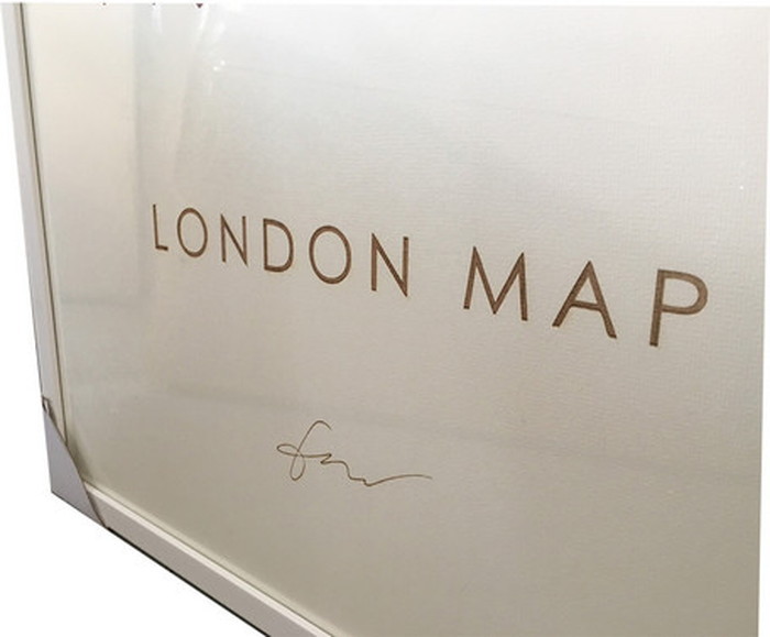 ȯ٥ȥե졼 3D MAP ART LONDON 700x900x50mm IMP-61123 bic-6942379s1 3ܤβ 