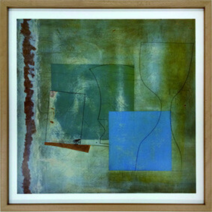 ȯ٥ȥե졼 ٥󡦥˥륽 Ben Nicholson June 1961 green goblet and blue square 630x630x30mm IBN-60750 bic-6942397s1 1ܤβ 