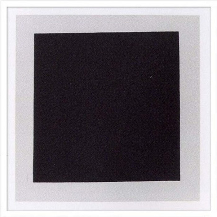 ȯ٥ȥե졼 ߡ롦ޥ졼ӥ Kazimir Malevich Black square 655x655x30mm IKM-60359 bic-6942440s1 1ܤβ 