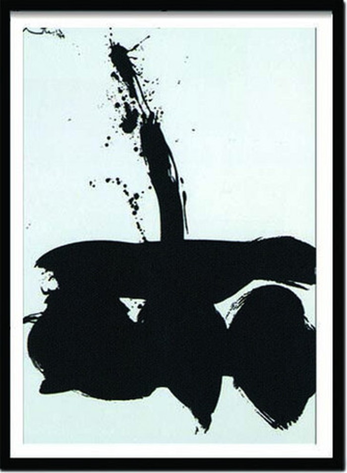 ȯ٥ȥե졼 Сȡޥ Robert Motherwell Samurai N 1 1974 Silkscreen 730x850x30mm IRM-14386 bic-6942441s1 1ܤβ 