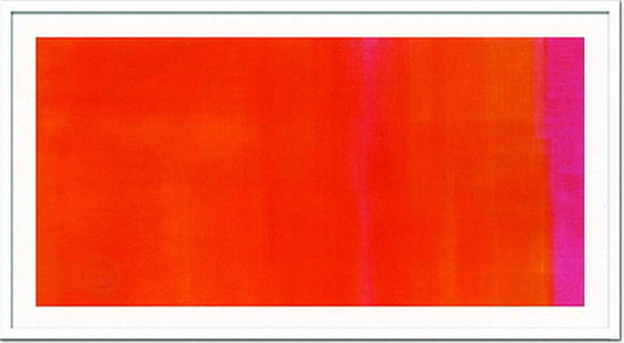 ȯ٥ȥե졼 Susanne Atahli Orange-Magenta 2005 Silkscreen 1130x630x30mm ISA-14399 bic-6942449s1 1ܤβ 