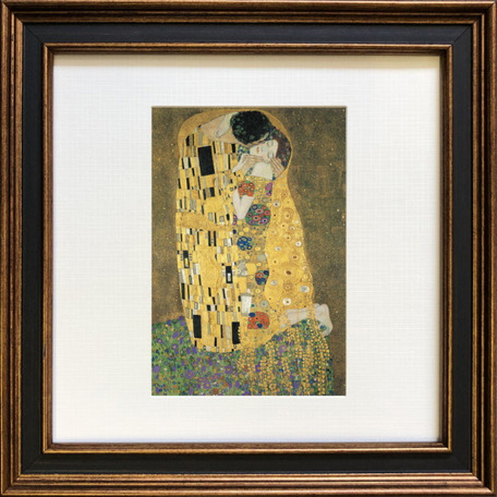 ȯ٥ȥե졼 ̾ ա Gustav Klimt Square Frame The Kiss 241x241x20mm ZFA-61668 bic-6943280s1 1ܤβ 