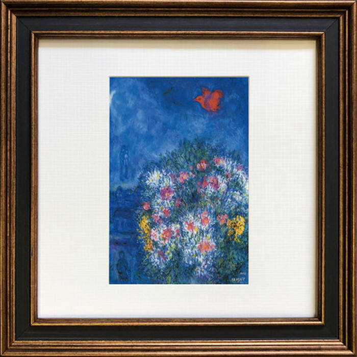 ȯ٥ȥե졼 ̾ ޥ륯㥬 Marc Chagall Square Frame ֤Ļ 241x241x20mm ZFA-61674 bic-6943286s1 1ܤβ 