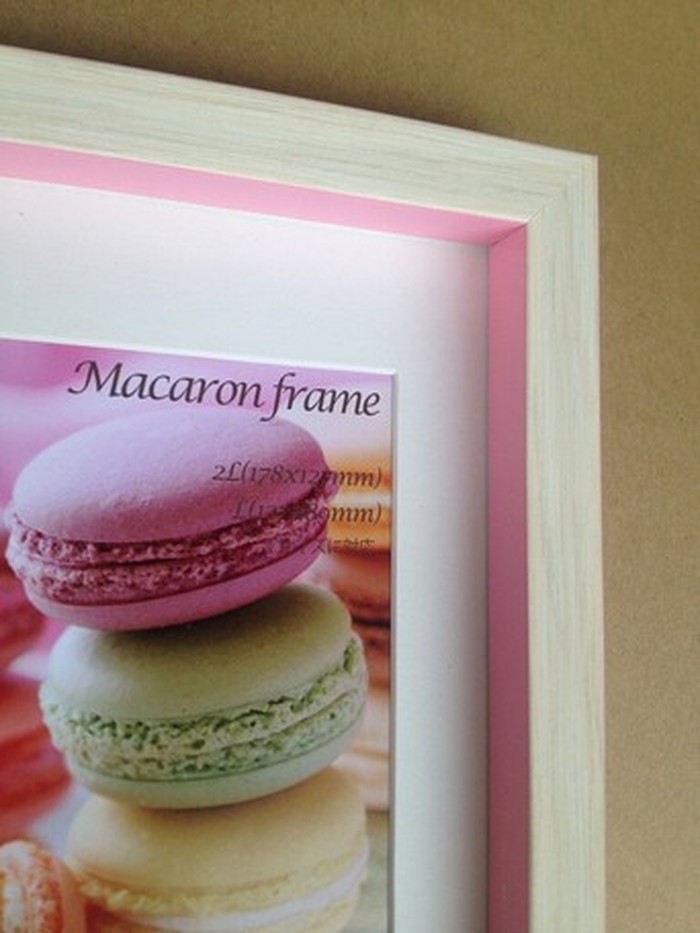 ȯ٥եȥե졼 ޥե졼 Macaron frame Pink 2L LȽޥå ԥ 2L 153x205x25mm FMC-61632 bic-6943376s1 4ܤβ 