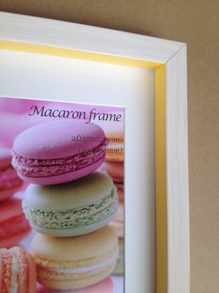 ȯ٥եȥե졼 ޥե졼 Macaron frame Yellow 2L LȽޥå  2L 153x205x25mm FMC-61635 bic-6943379s1 4ܤβ 