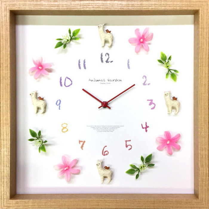 ディスプレイクロック アルパカ Display Clock Alpaca-3 320x320x55mm CDC-52832 bic-7074710s1 掛け時計 置き時計 掛け時計 送料無料