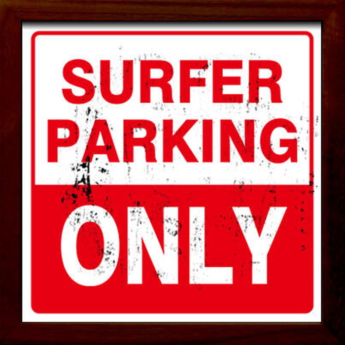 ȯ٥ե졼 SIGN FRAME Surfer Parking Only 220x220x20mm ZSF-52028 bic-7088734s1 1ܤβ 