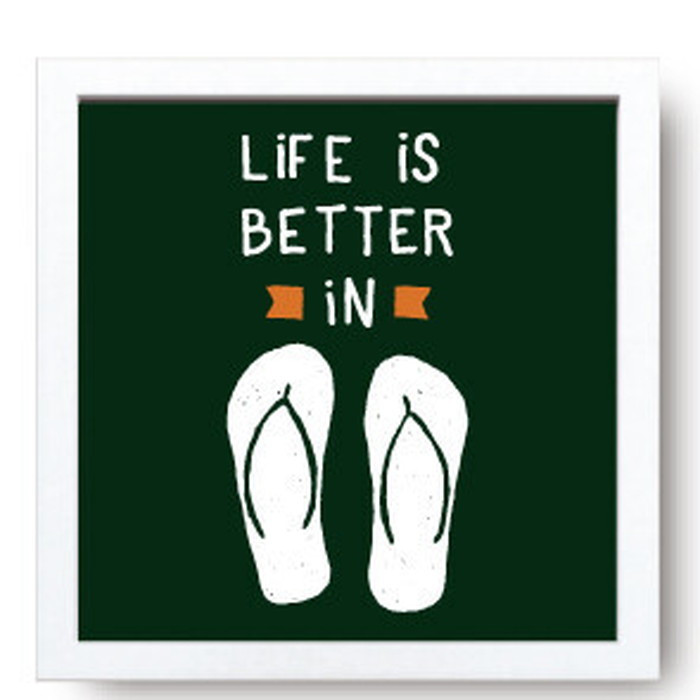 ȯ٥ե졼 SIGN FRAME Life isi Better 220x220x20mm ZSF-52135 bic-7088738s1 1ܤβ 