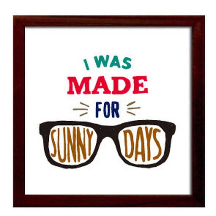 ȯ٥ե졼 SIGN FRAME Sunny Days 220x220x20mm ZSF-52140 bic-7088742s1 1ܤβ 