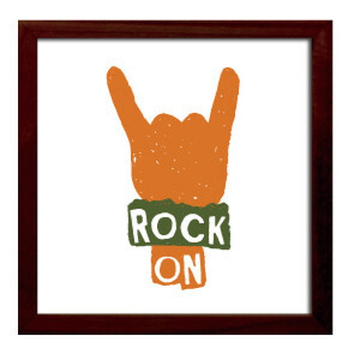 ȯ٥ե졼 SIGN FRAME Rock On 220x220x20mm ZSF-52142 bic-7088744s1 1ܤβ 