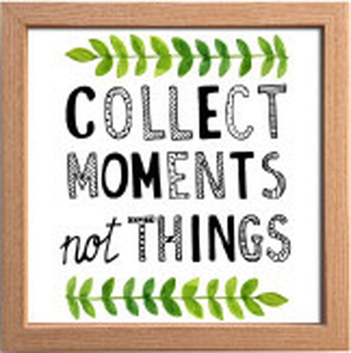 ȯ٥ե졼 SIGN FRAME COLLECT MOMENTS not THINGS 220x220x20mm ZSF-52339 bic-7088749s1 1ܤβ 