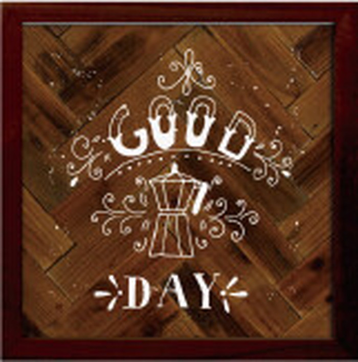 サインフレーム SIGN FRAME GOOD DAY 220x220x20mm ZSF-52362 bic-7088775s1 1枚目の画像