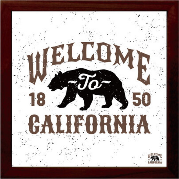 ȯ٥ե졼 Sign Frame 400seires Welcome to California 425x425x30mm ISF-52263 bic-7088807s1 1ܤβ 