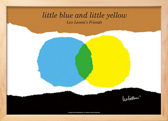 ȯ٥ȥե졼 쥪ꥪ Leo Lionni little blue and little yellow 387x280x17mm ZLL-61852 bic-7092144s1 1ܤβ 