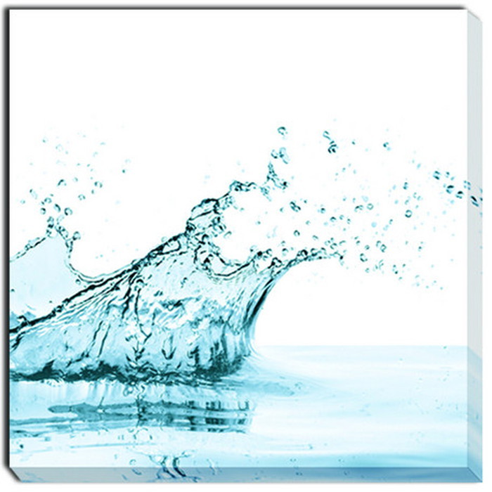 ȯ٥Хѥͥ Art Panel water spiash with reflection isolated 2祻å 700x700x40mm IAP-52786 bic-7184372s1 2ܤβ 