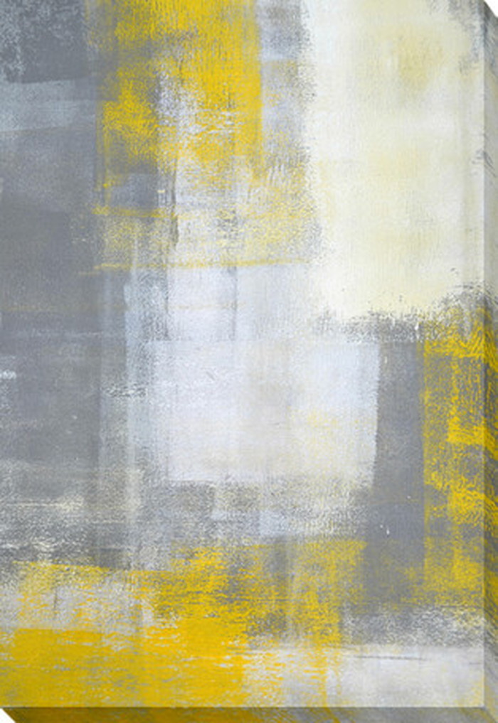 ȯ٥Хѥͥ Art Panel T30 Galler Grey and Yellow 600x800x40mm IAP-52109 bic-7184395s1 2ܤβ 