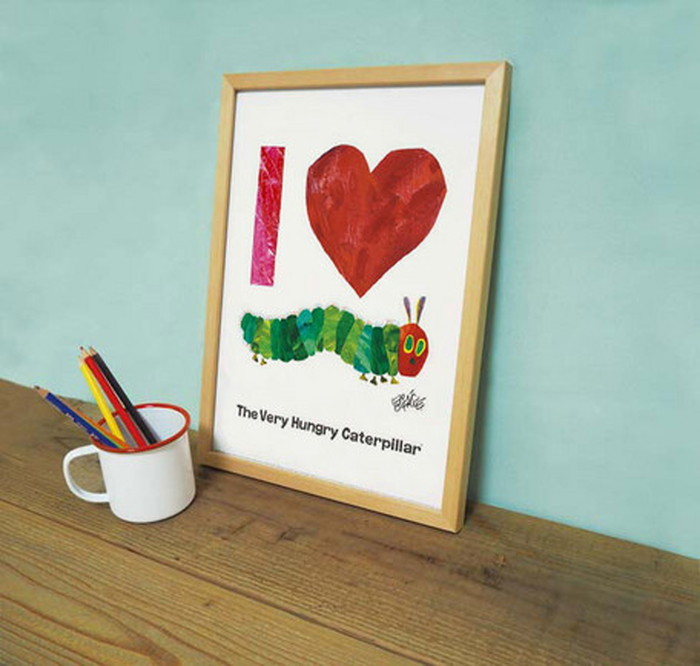 ȯ٥ȥե졼 å ʥե졼 Eric Carle I Love Caterpillar I Love Caterpillar 280x387x17mm ZEC-61866 bic-7399008s1 2ܤβ 