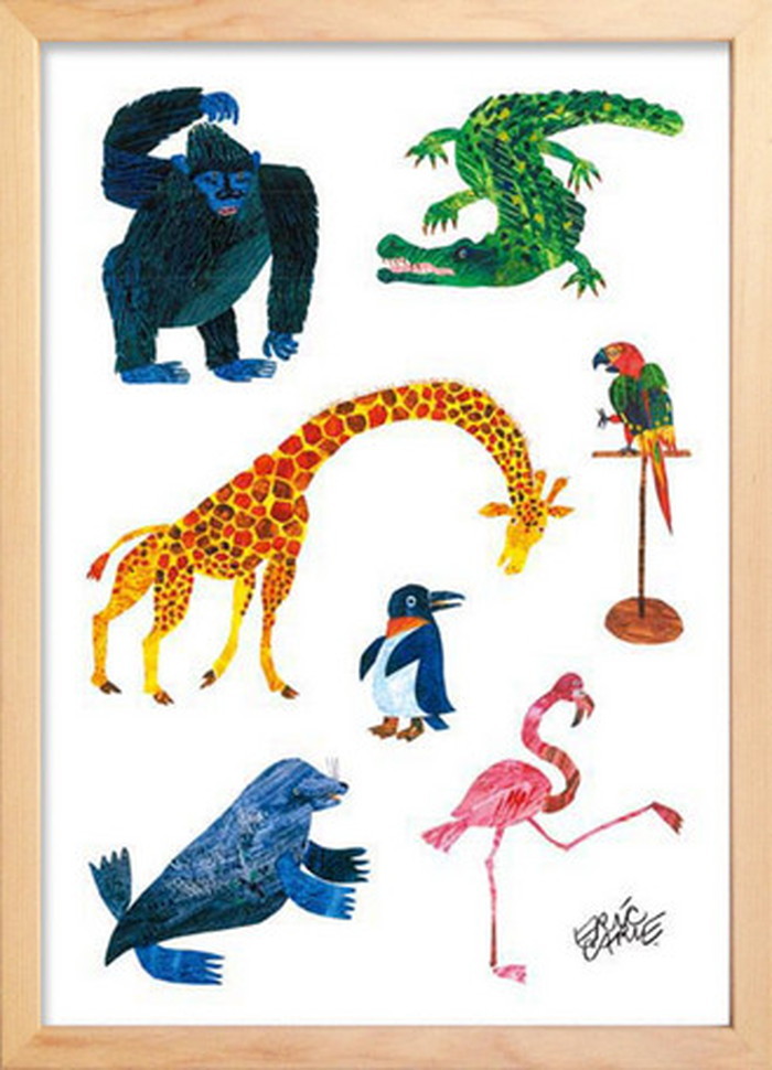 ȯ٥ȥե졼 å ʥե졼 Eric Carle Animals Animals 280x387x17mm ZEC-61875 bic-7399017s1 1ܤβ 