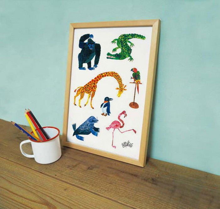 ȯ٥ȥե졼 å ʥե졼 Eric Carle Animals Animals 280x387x17mm ZEC-61875 bic-7399017s1 2ܤβ 