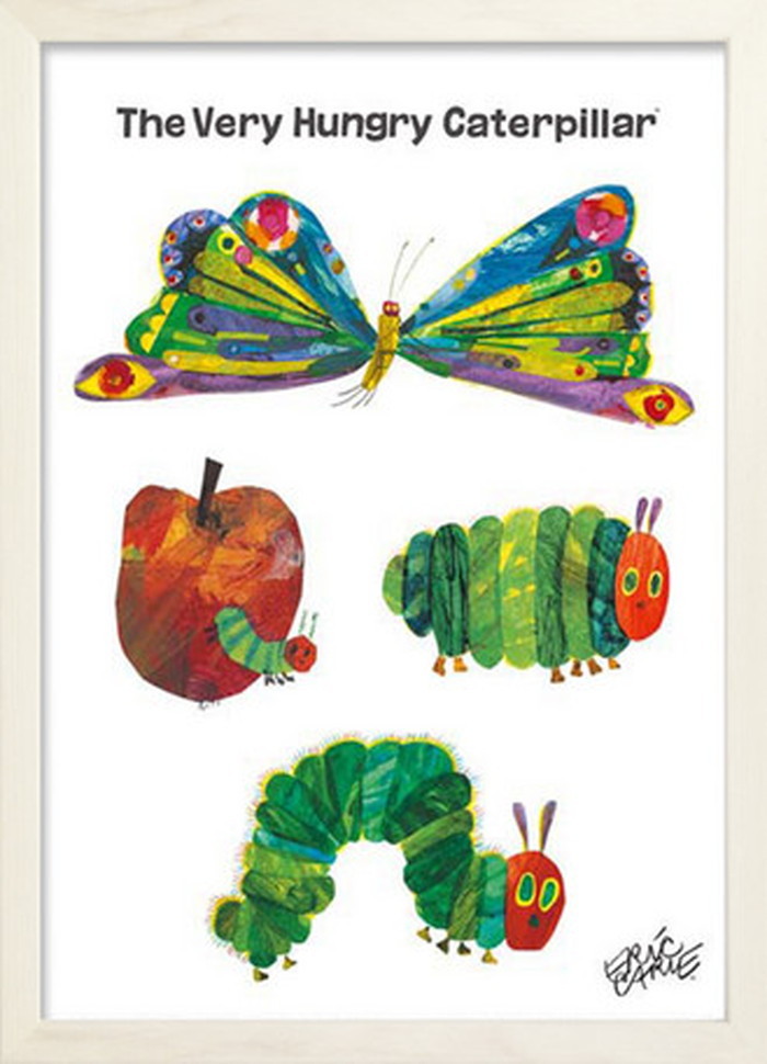 ȯ٥ȥե졼 å ۥ磻ȥե졼 Eric Carle Butterfly 280x387x17mm ZEC-53010 bic-7673606s1 1ܤβ 