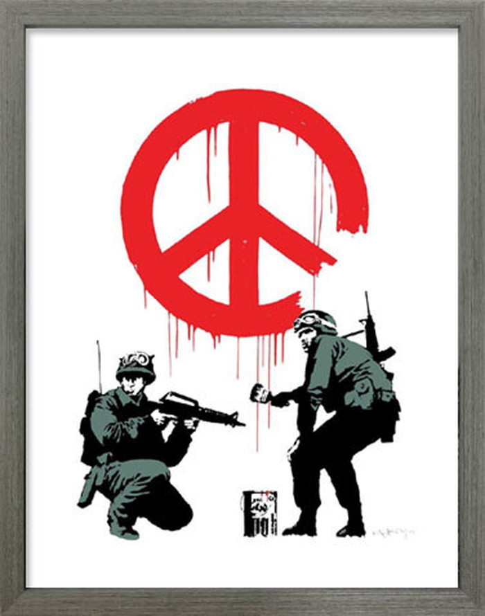 ȯ٥ȥե졼 Х󥯥 Banksy Peace Soldiers IBA-61733 bic-7823271s1 1ܤβ 